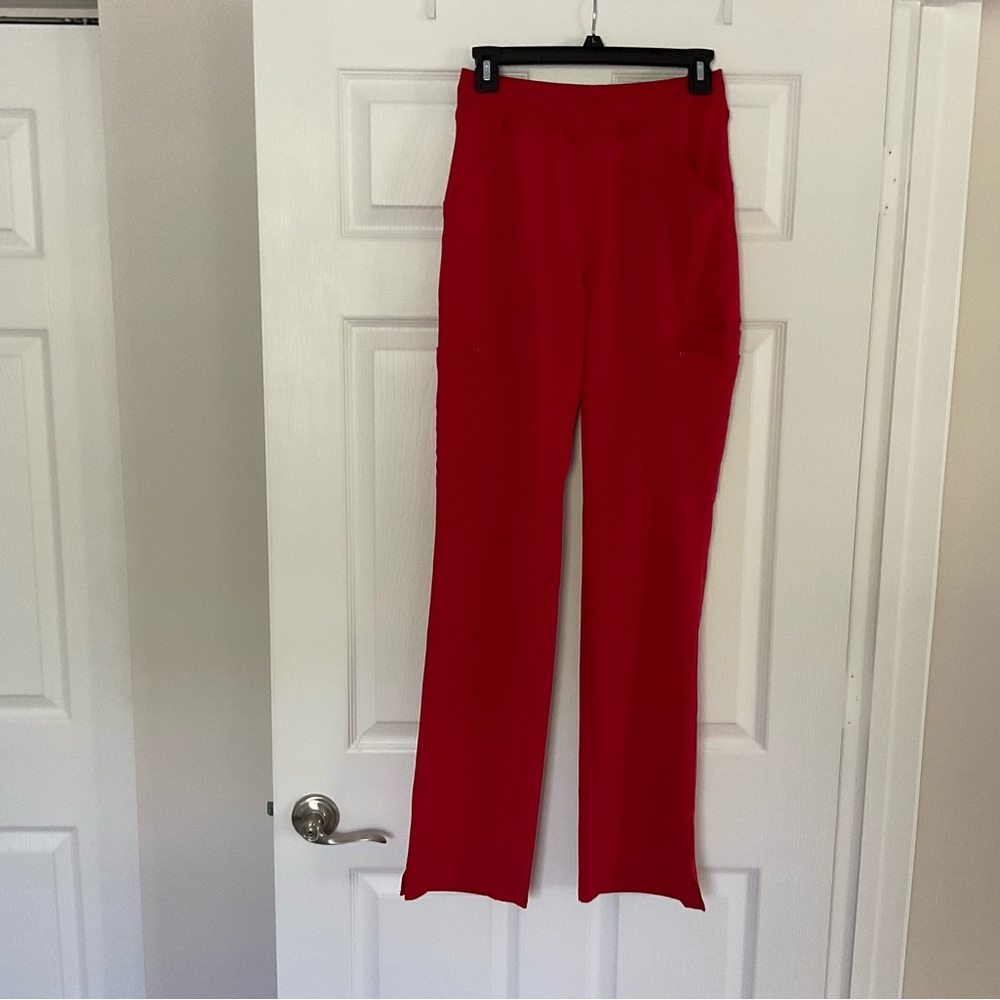 Heart soul red scrub Pants
